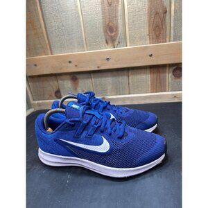 Nike Downshifter 9 Youth Running Shoes 5Y Wide Royal Blue AR4141-400